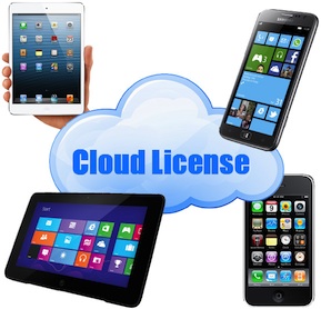 Protect and license computer, notepad or phone Apps with CloudLicense