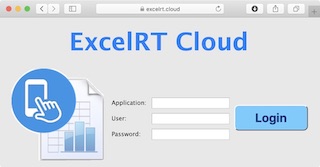 ExcelRT Cloud App Login
